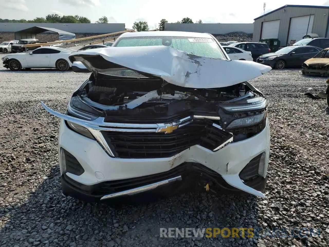 5 Photograph of a damaged car 3GNAXKEV8NL246585 CHEVROLET EQUINOX 2022