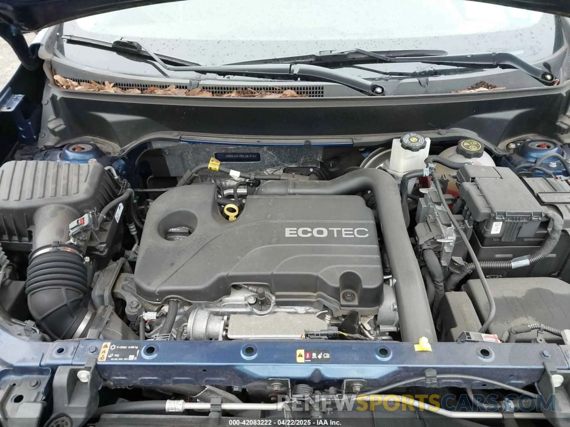 10 Photograph of a damaged car 3GNAXKEV8NL261474 CHEVROLET EQUINOX 2022