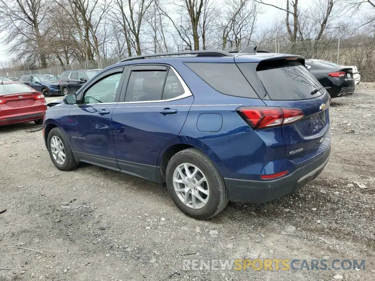 2 Фотография поврежденного автомобиля 3GNAXKEV8NL291039 CHEVROLET EQUINOX 2022