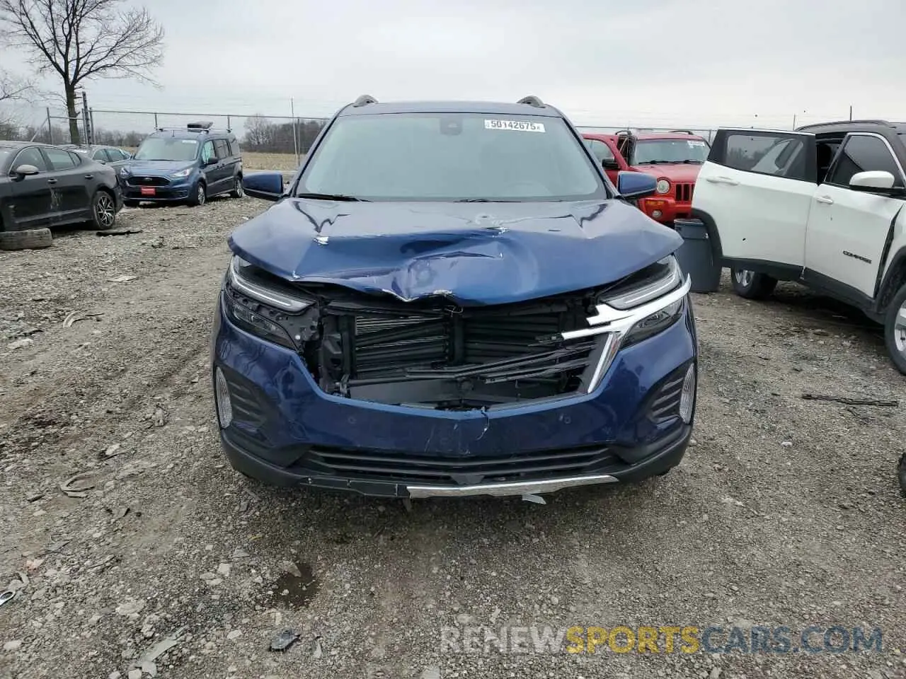 5 Фотография поврежденного автомобиля 3GNAXKEV8NL291039 CHEVROLET EQUINOX 2022