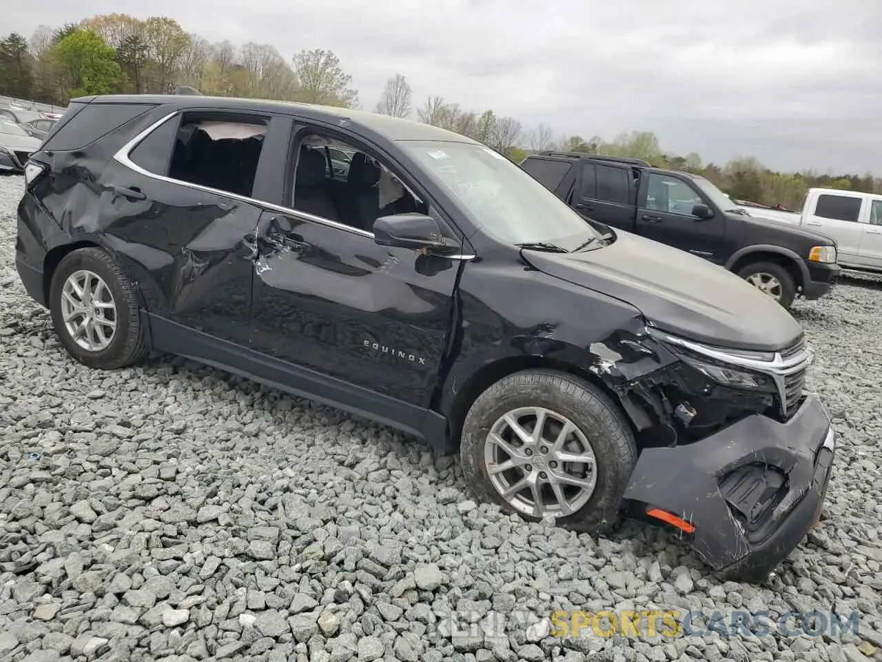 4 Фотография поврежденного автомобиля 3GNAXKEV8NL311208 CHEVROLET EQUINOX 2022