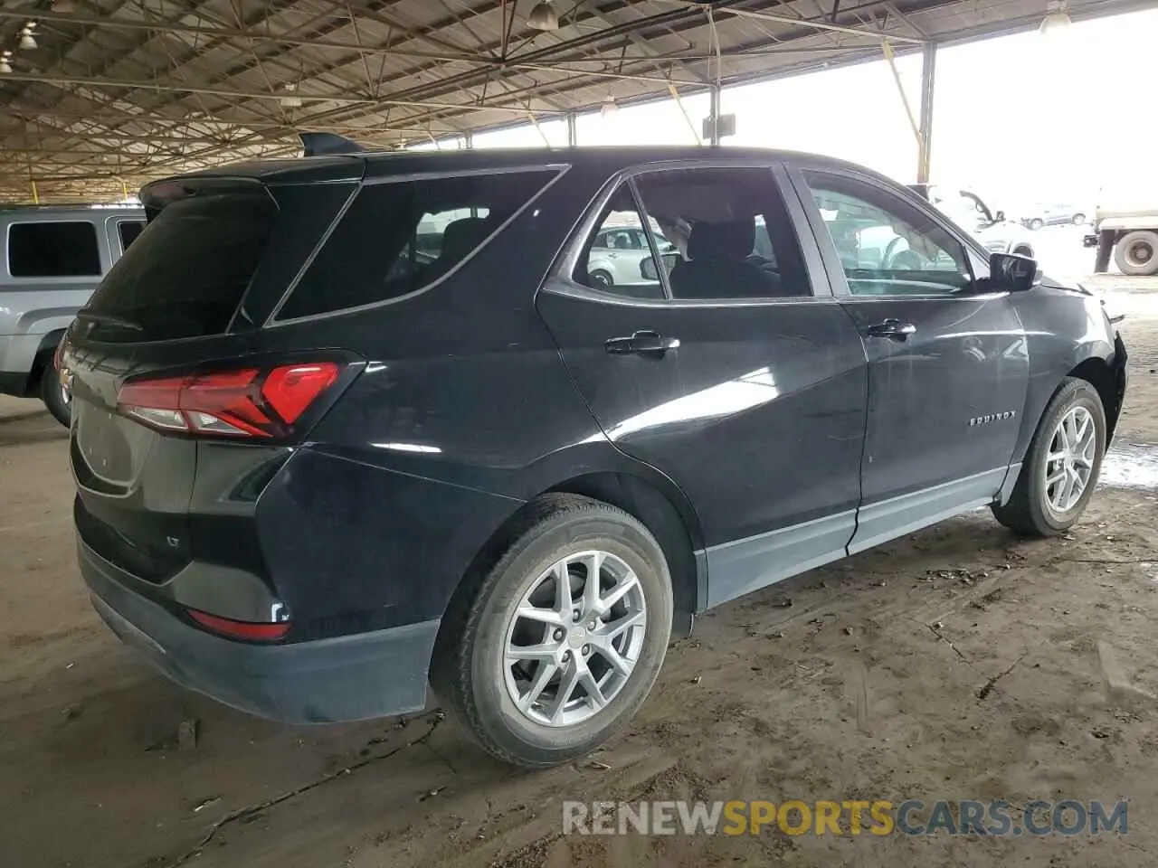 3 Photograph of a damaged car 3GNAXKEV9NL197705 CHEVROLET EQUINOX 2022