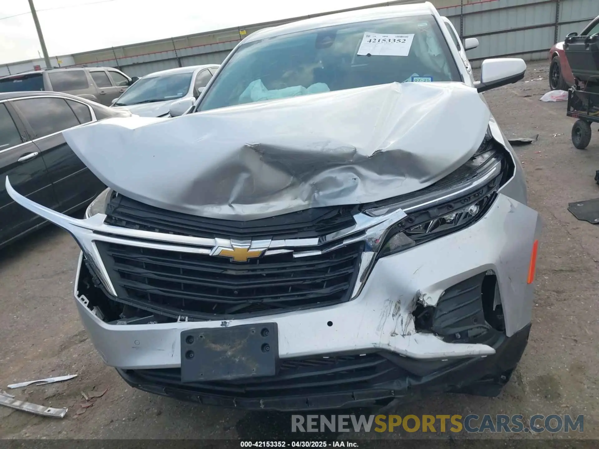 12 Фотография поврежденного автомобиля 3GNAXKEV9NL268398 CHEVROLET EQUINOX 2022