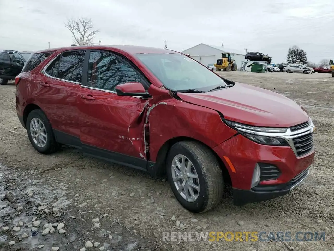 4 Photograph of a damaged car 3GNAXKEVXNL188155 CHEVROLET EQUINOX 2022