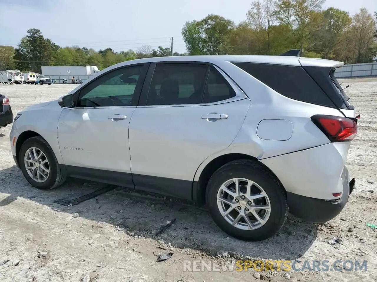 2 Photograph of a damaged car 3GNAXKEVXNL197289 CHEVROLET EQUINOX 2022