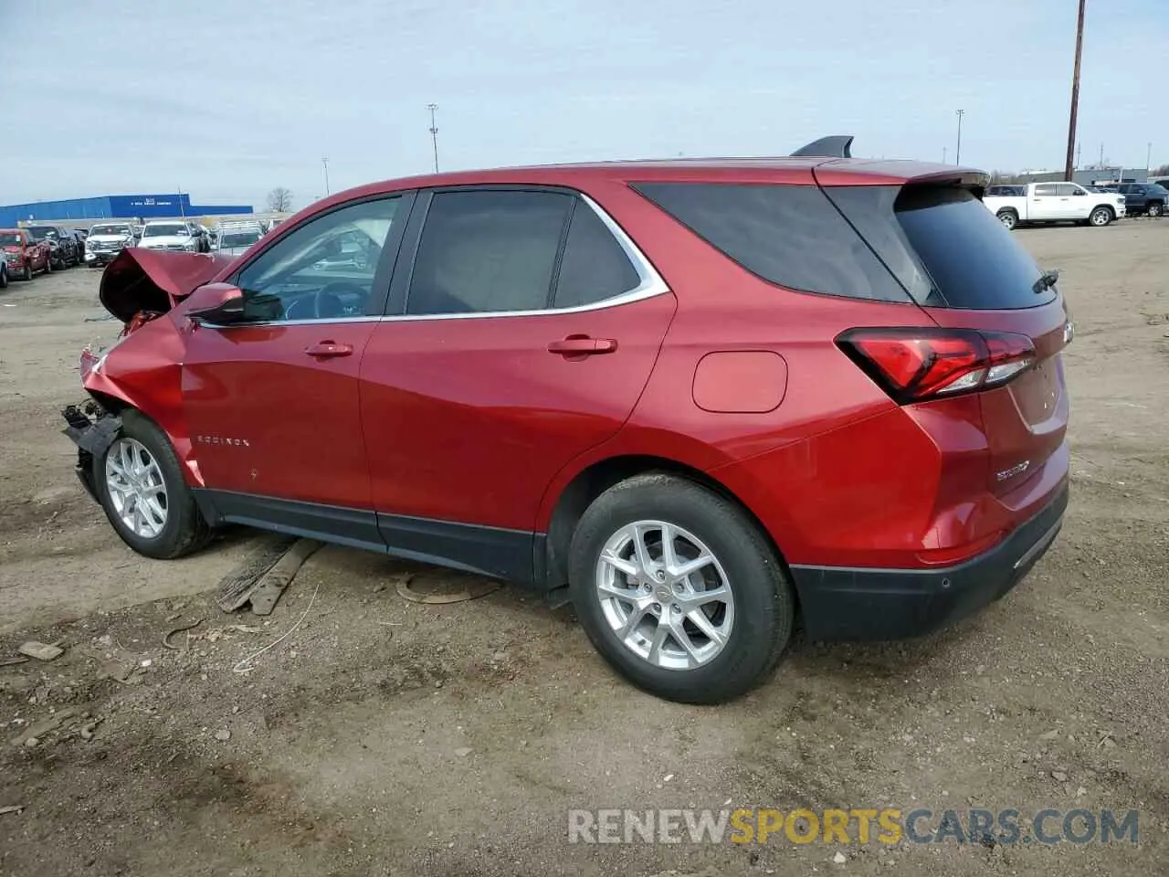 2 Фотография поврежденного автомобиля 3GNAXKEVXNL210588 CHEVROLET EQUINOX 2022