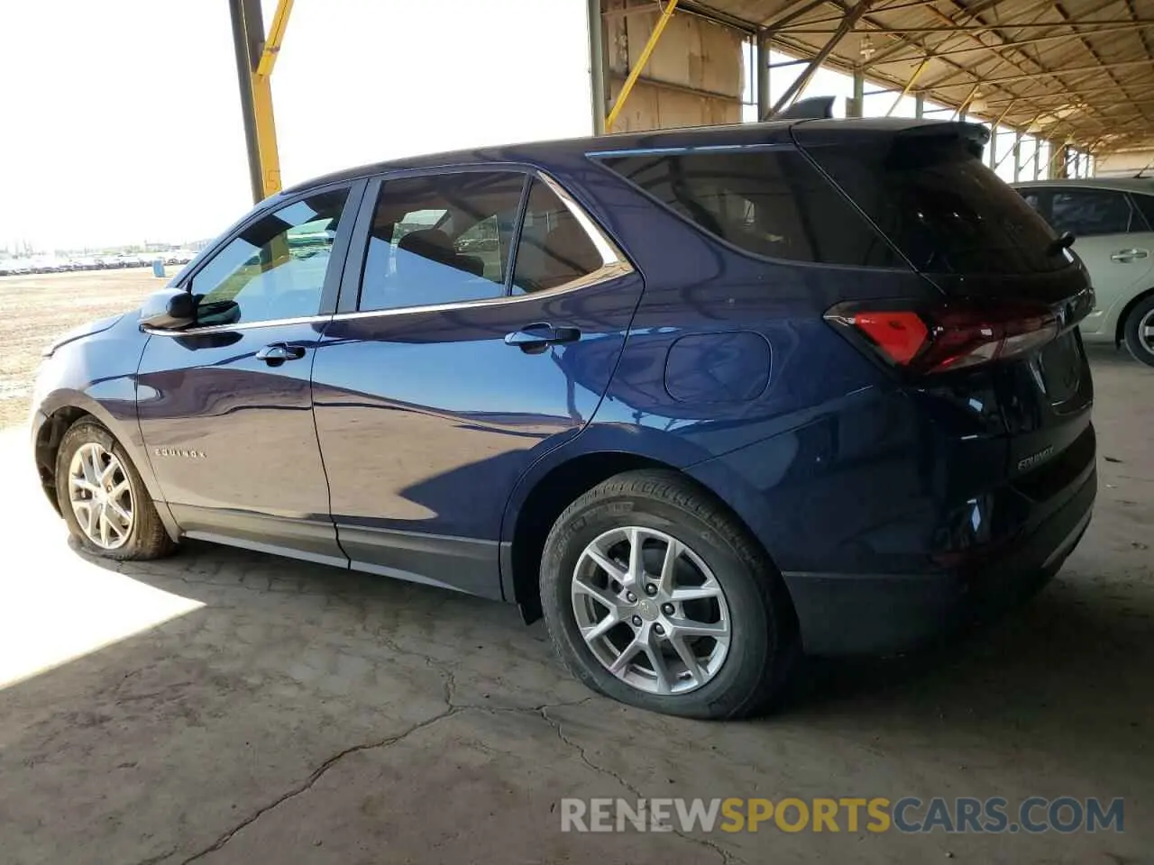 2 Photograph of a damaged car 3GNAXKEVXNL240741 CHEVROLET EQUINOX 2022