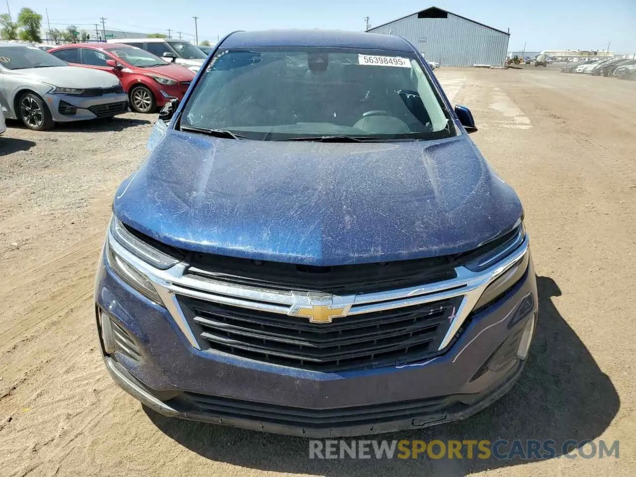 5 Photograph of a damaged car 3GNAXKEVXNL240741 CHEVROLET EQUINOX 2022