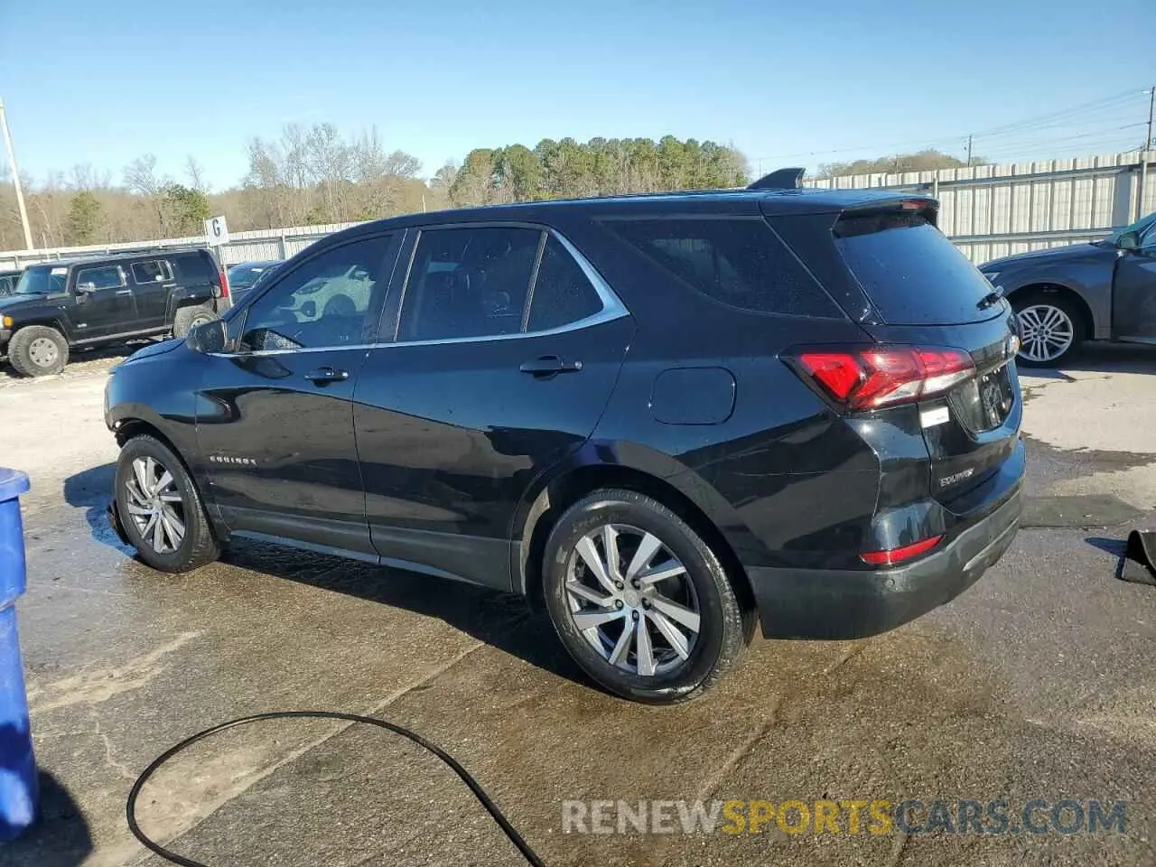 2 Photograph of a damaged car 3GNAXKEVXNL242859 CHEVROLET EQUINOX 2022