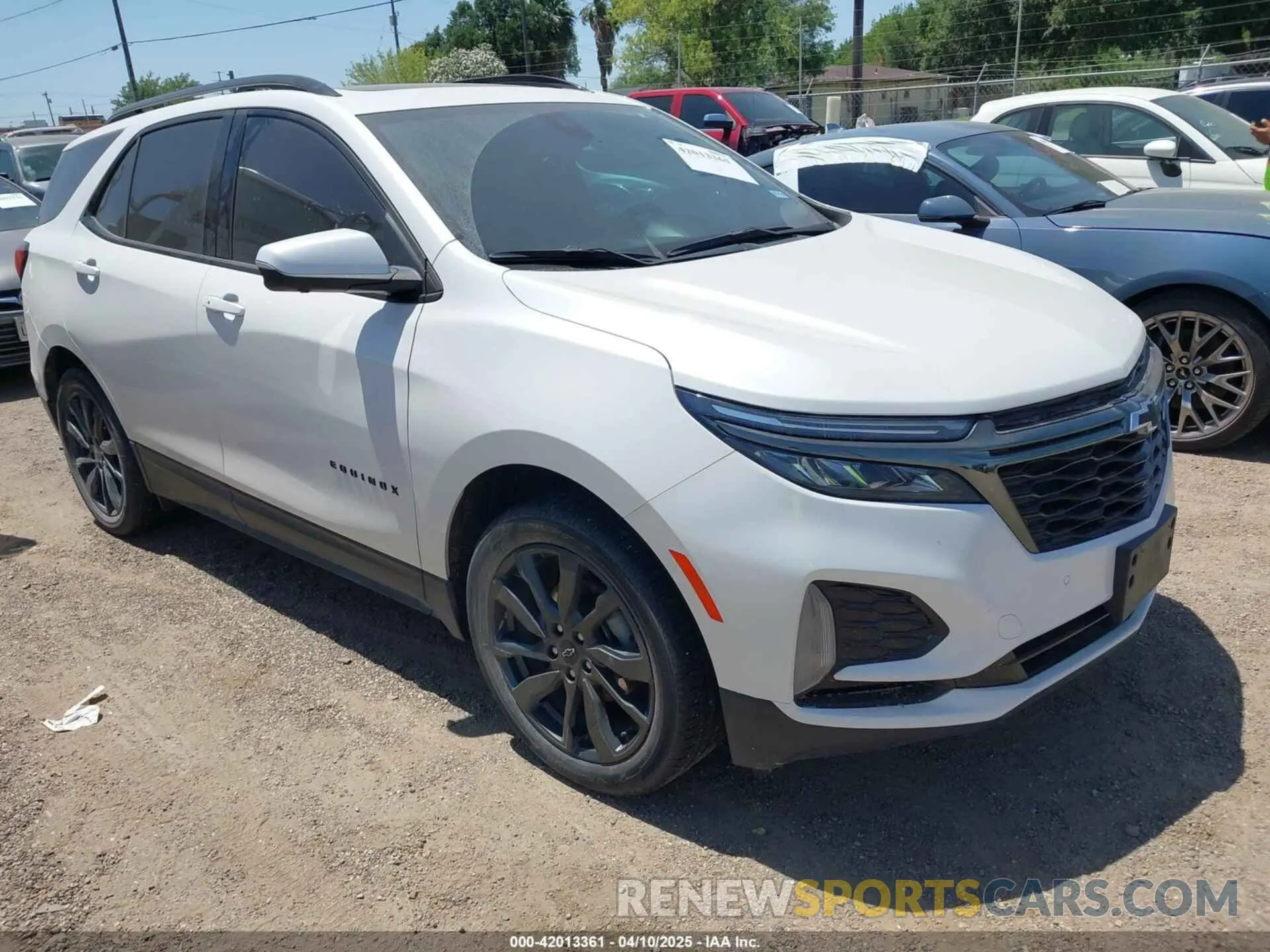 1 Photograph of a damaged car 3GNAXMEV0NS100568 CHEVROLET EQUINOX 2022