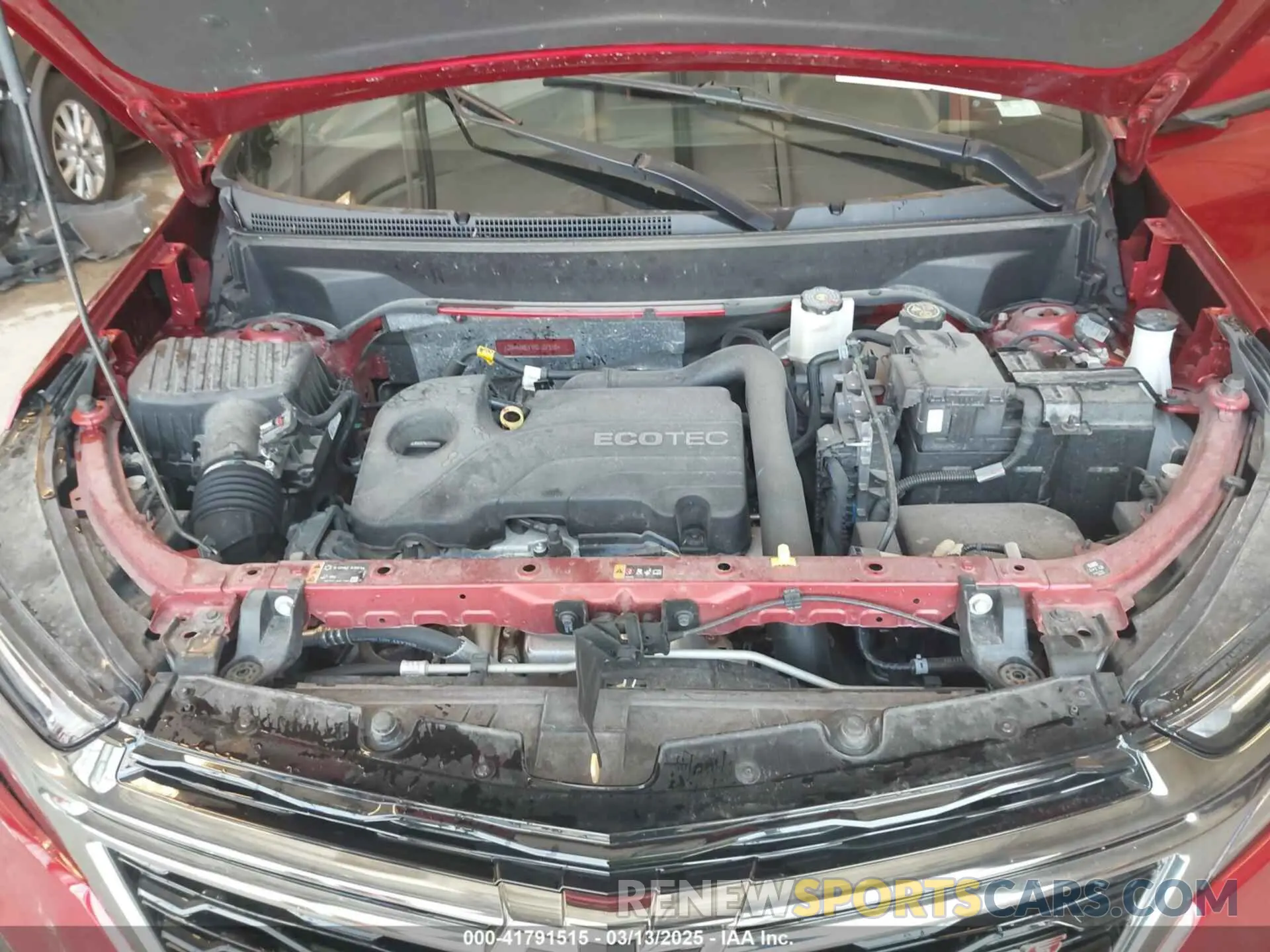 10 Photograph of a damaged car 3GNAXMEV1NS107156 CHEVROLET EQUINOX 2022