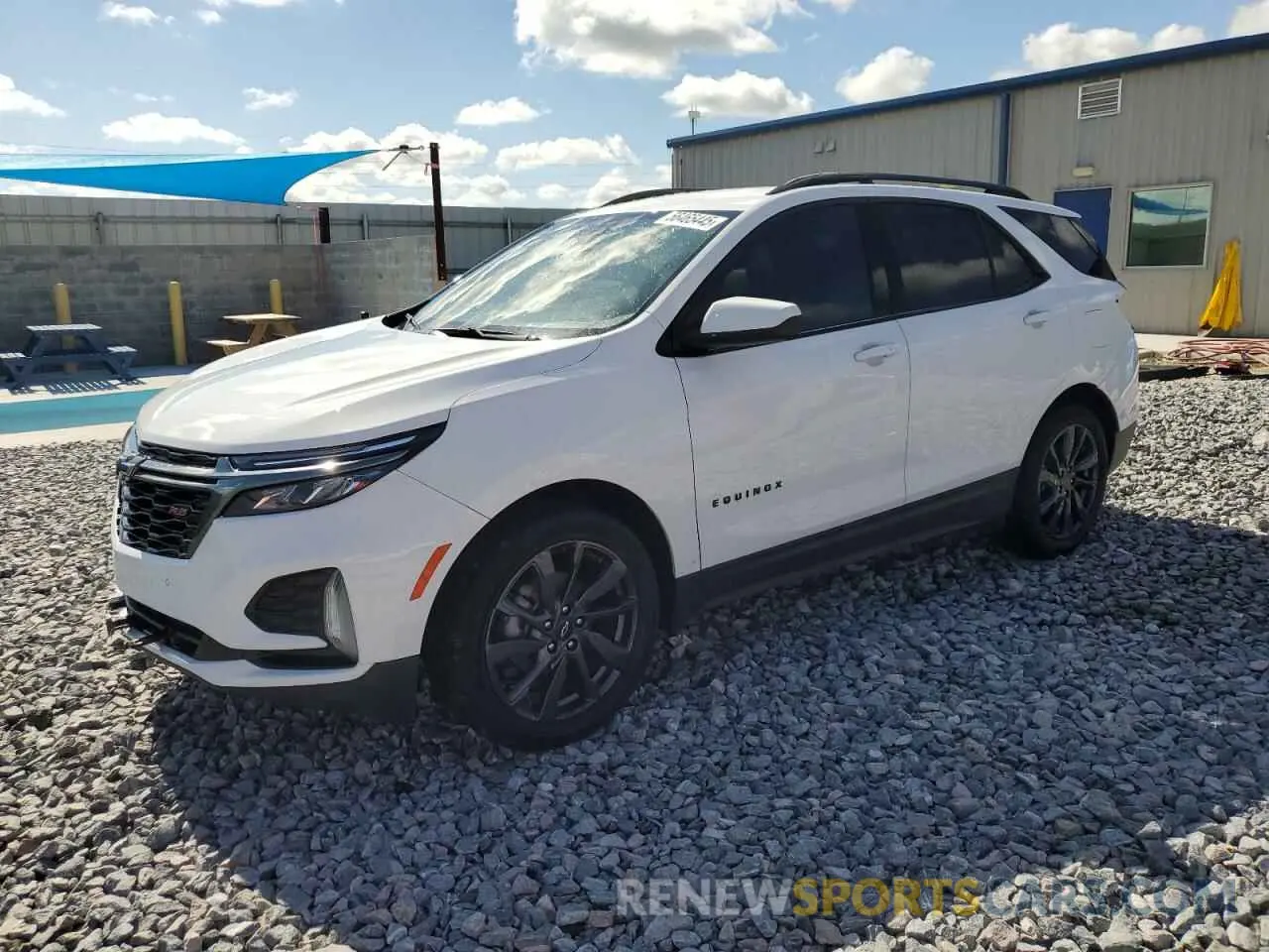 1 Photograph of a damaged car 3GNAXMEV5NS116345 CHEVROLET EQUINOX 2022