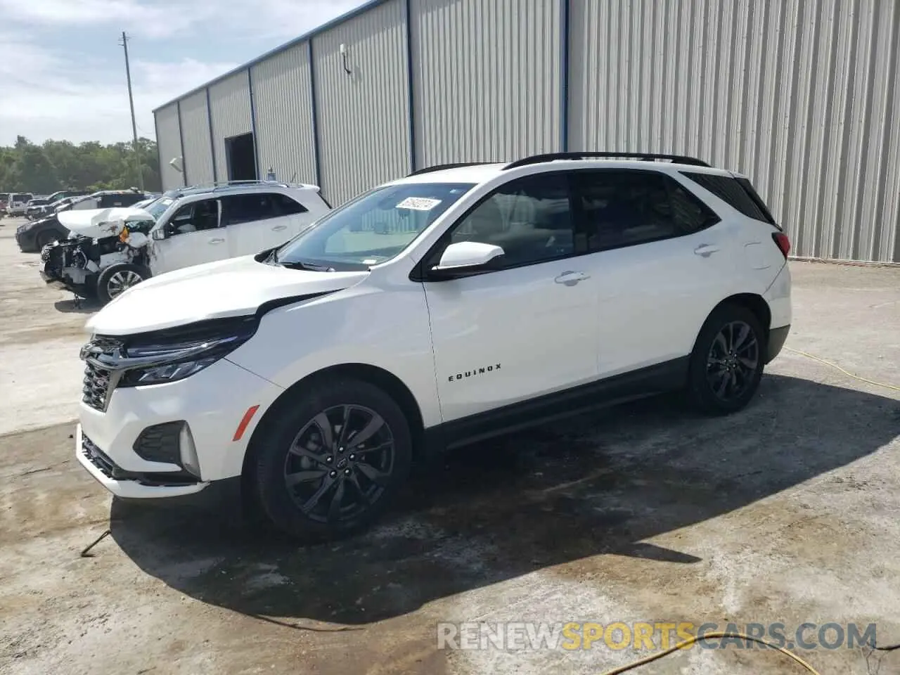 1 Фотография поврежденного автомобиля 3GNAXMEV5NS245928 CHEVROLET EQUINOX 2022