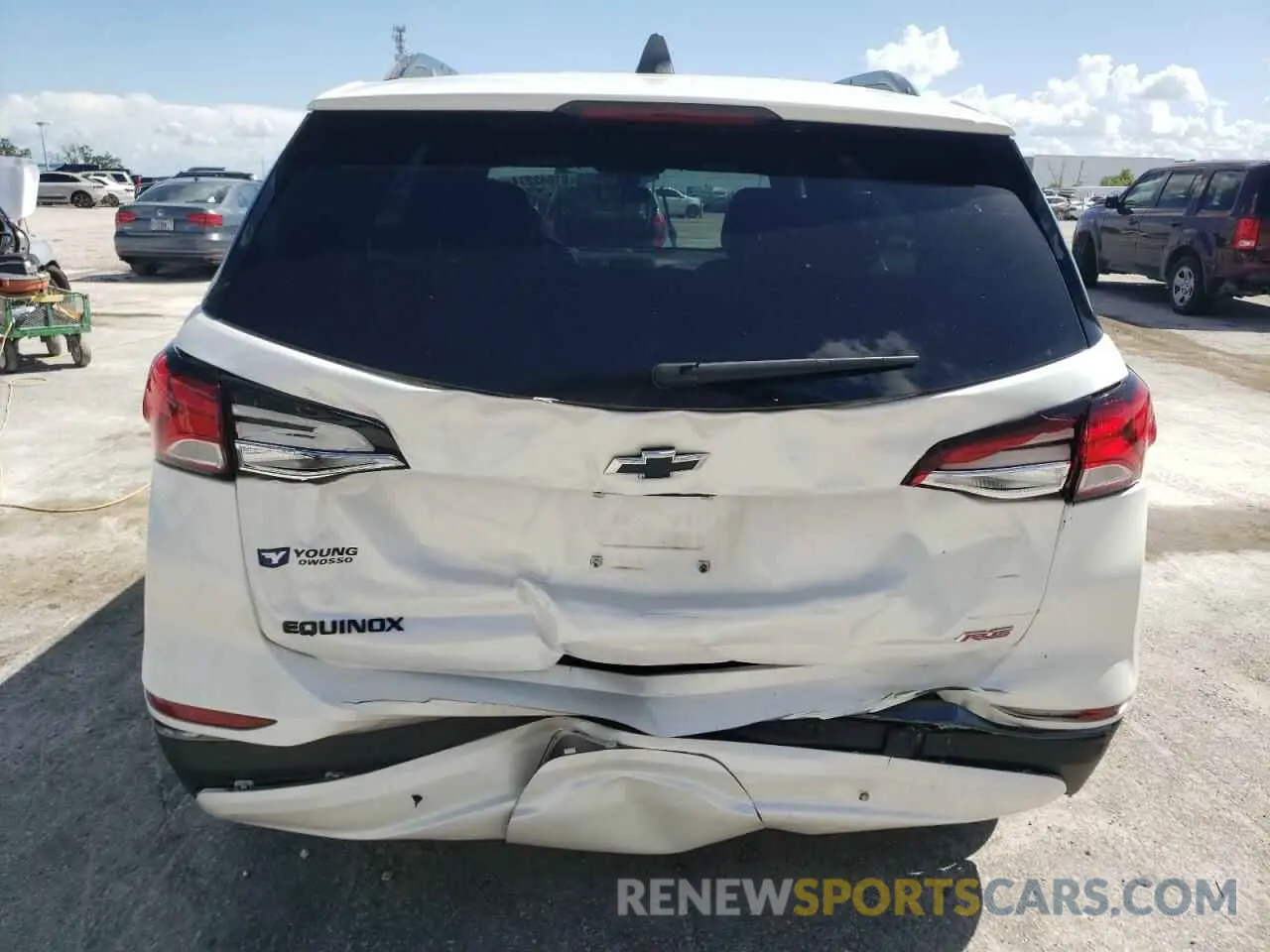 6 Фотография поврежденного автомобиля 3GNAXMEV5NS245928 CHEVROLET EQUINOX 2022