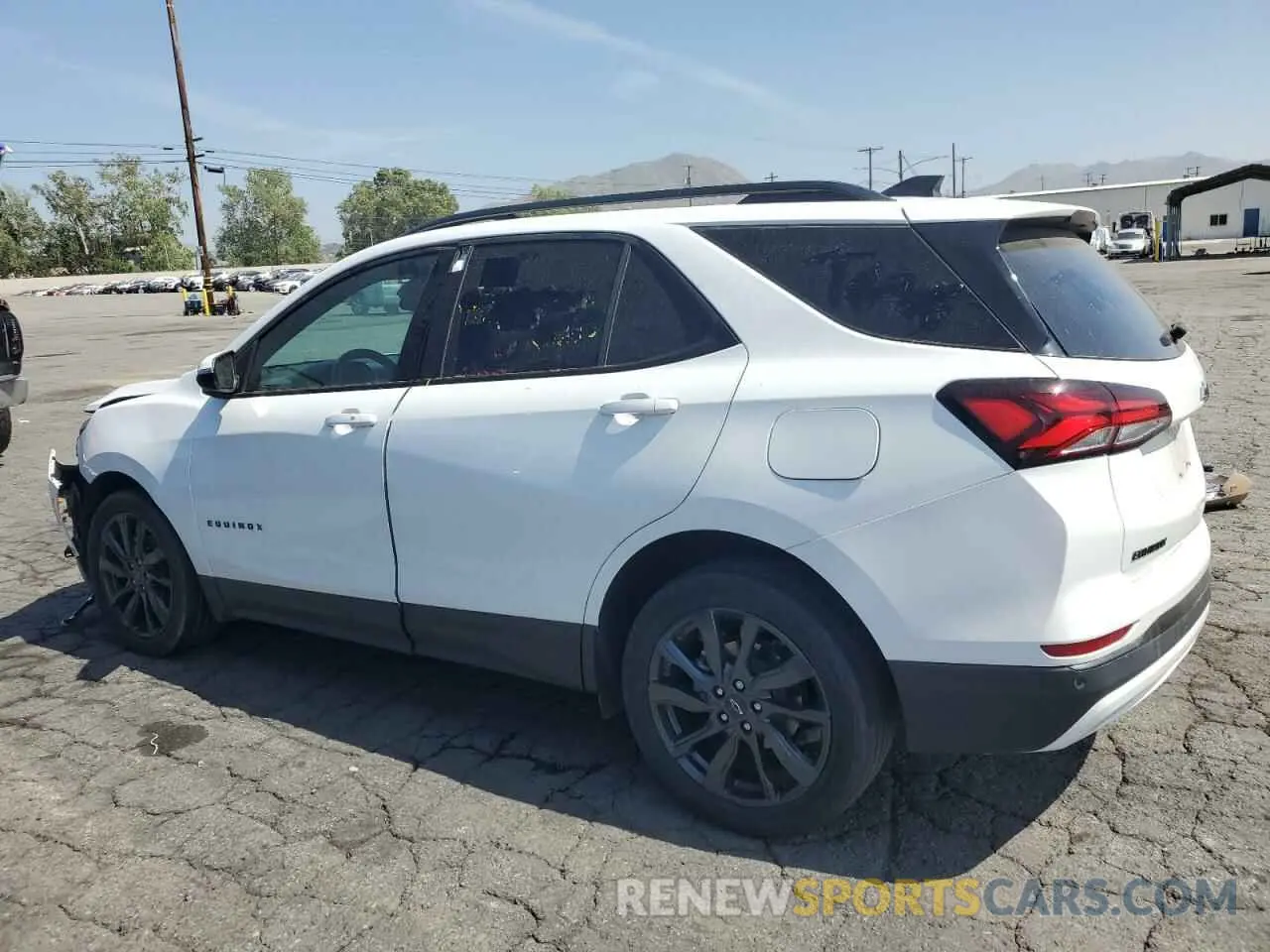 2 Фотография поврежденного автомобиля 3GNAXMEV6NS102759 CHEVROLET EQUINOX 2022