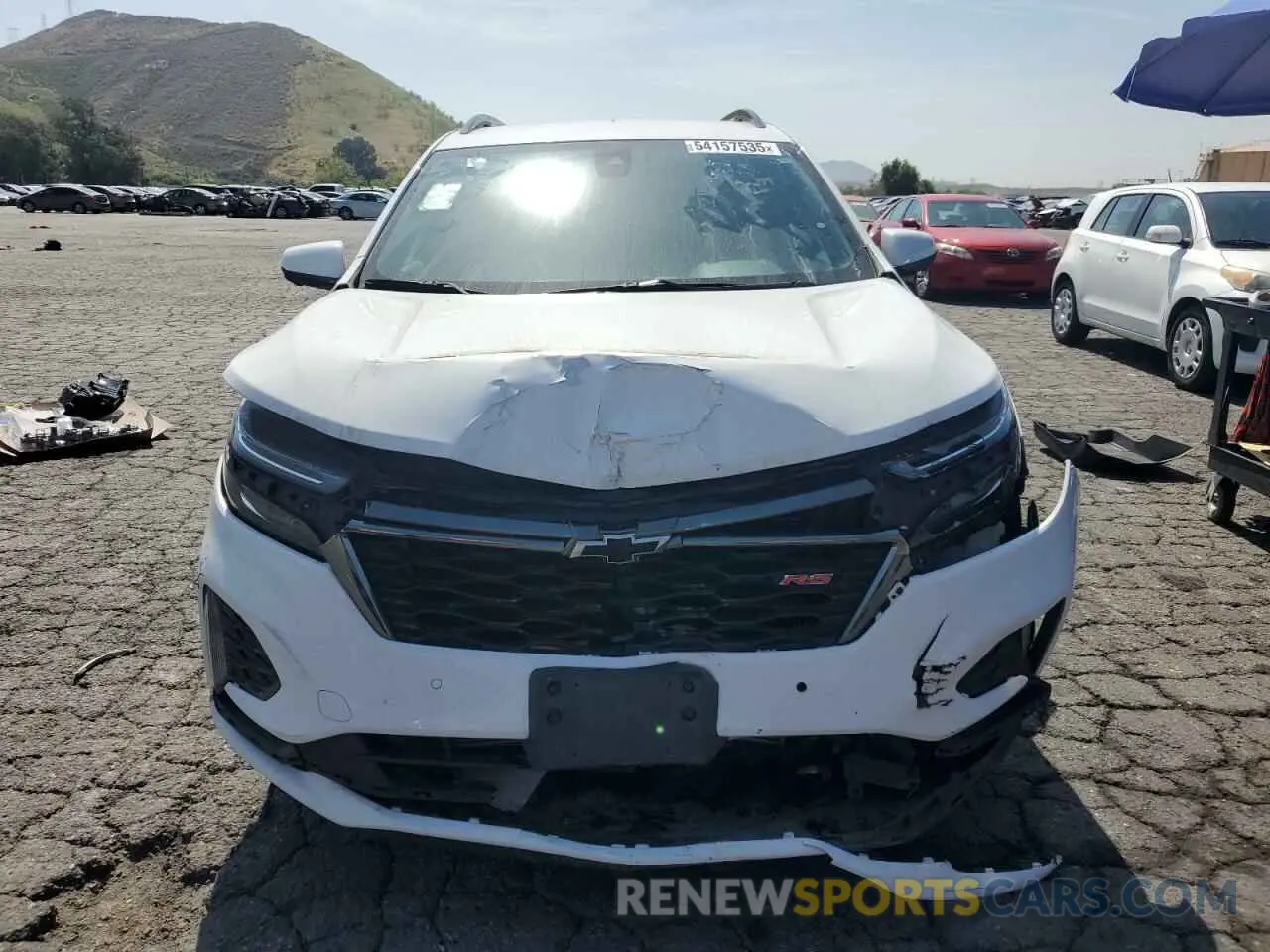 5 Фотография поврежденного автомобиля 3GNAXMEV6NS102759 CHEVROLET EQUINOX 2022