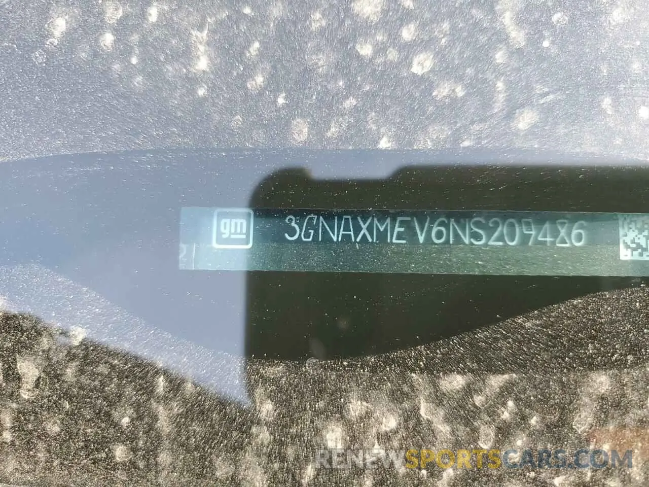 15 Photograph of a damaged car 3GNAXMEV6NS209486 CHEVROLET EQUINOX 2022