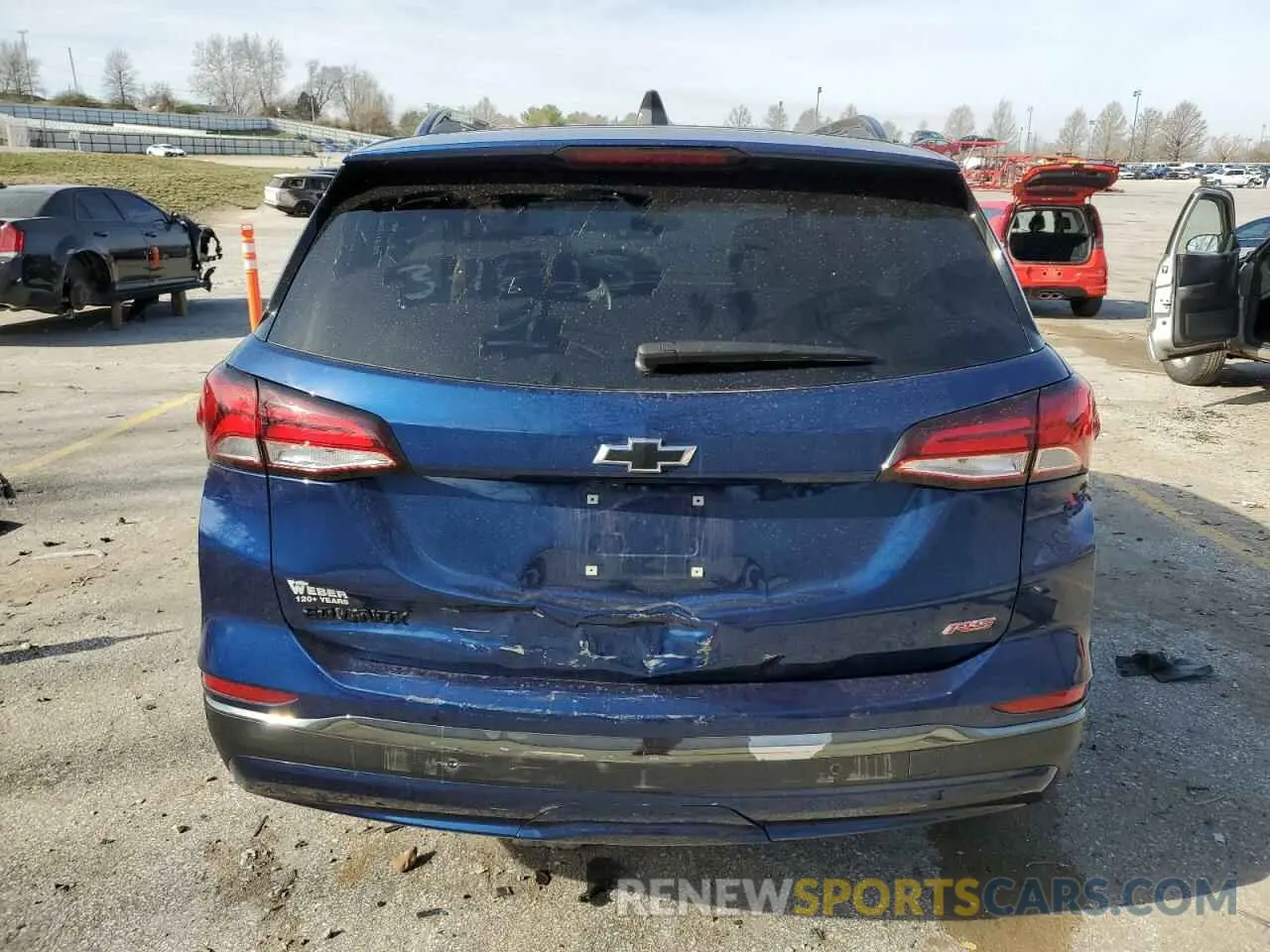 6 Photograph of a damaged car 3GNAXMEV6NS209486 CHEVROLET EQUINOX 2022