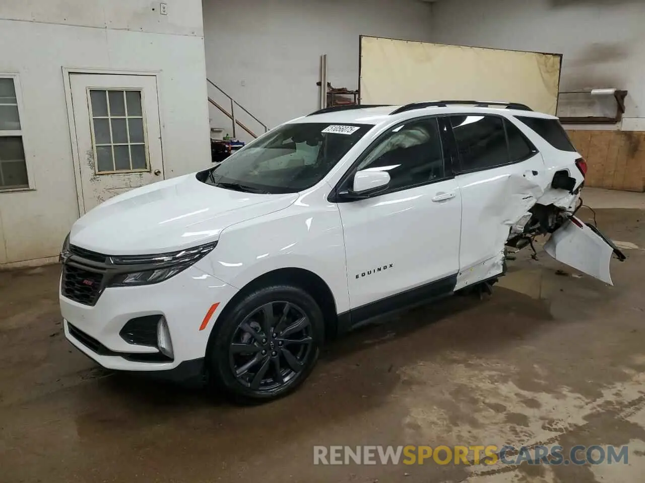 1 Photograph of a damaged car 3GNAXMEV8NS120941 CHEVROLET EQUINOX 2022