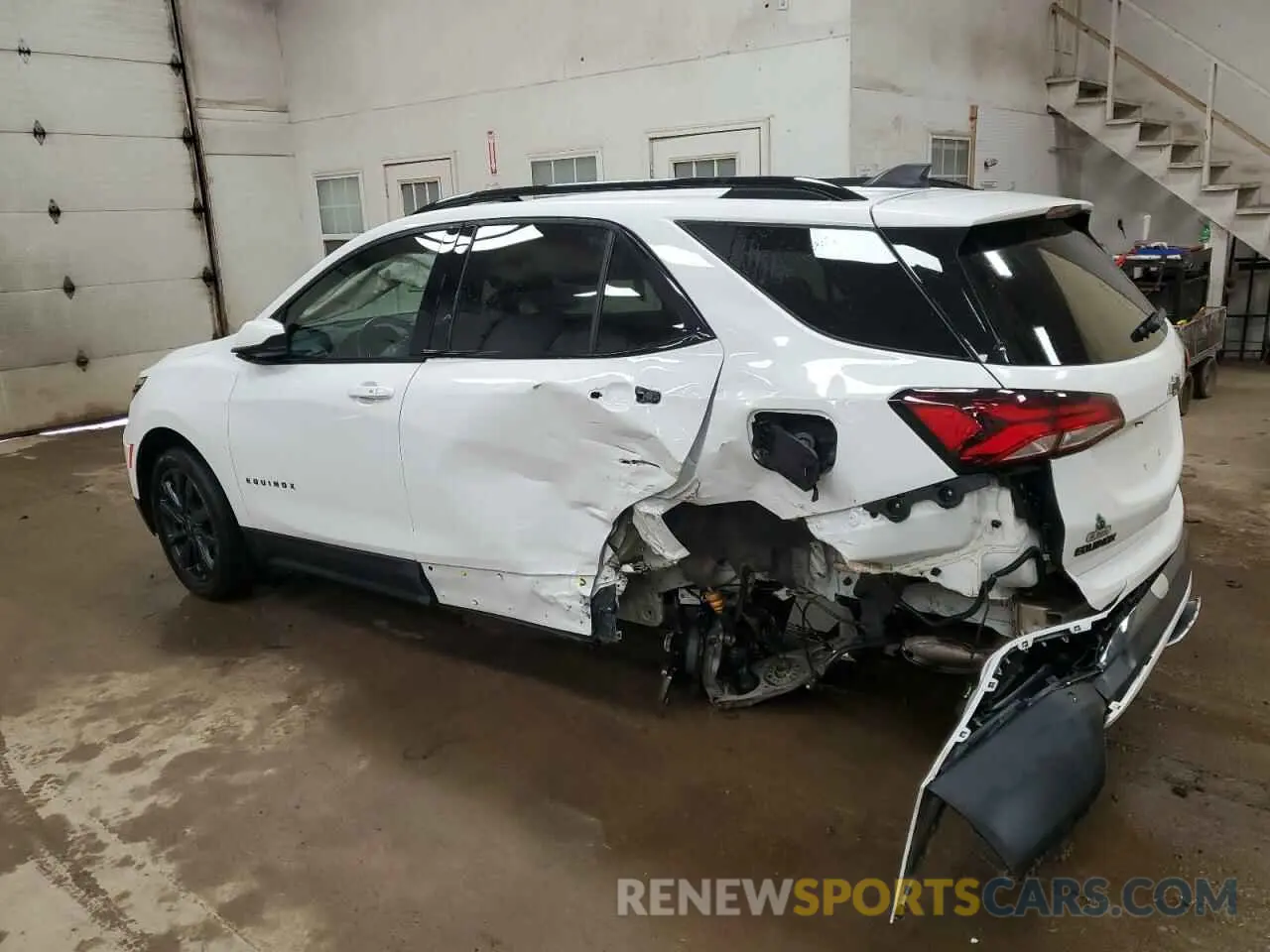 2 Photograph of a damaged car 3GNAXMEV8NS120941 CHEVROLET EQUINOX 2022