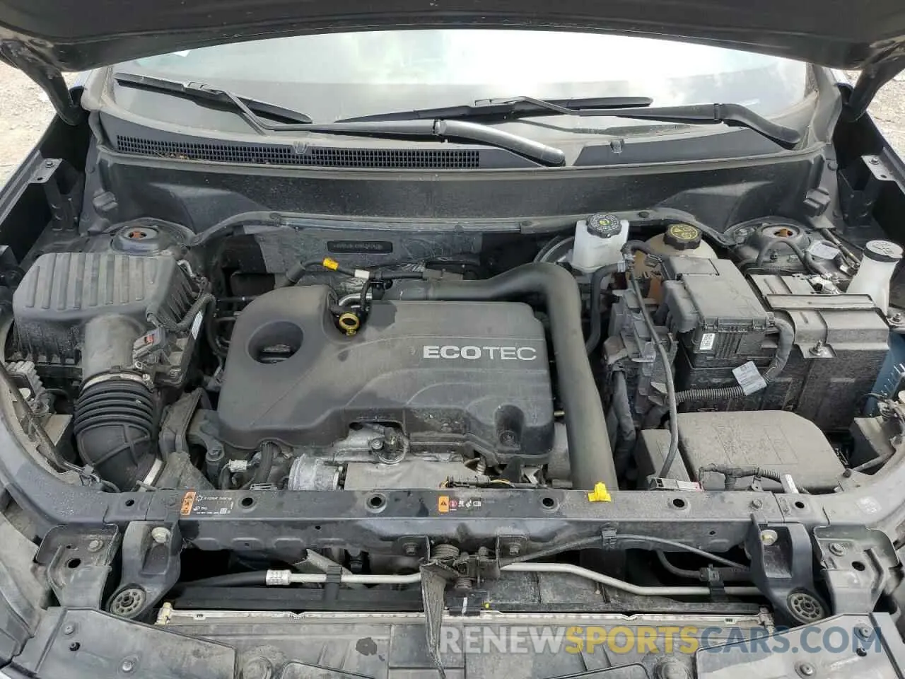 12 Photograph of a damaged car 3GNAXMEVXNS247478 CHEVROLET EQUINOX 2022