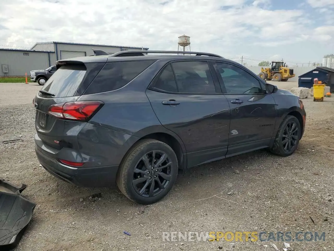 3 Photograph of a damaged car 3GNAXMEVXNS247478 CHEVROLET EQUINOX 2022