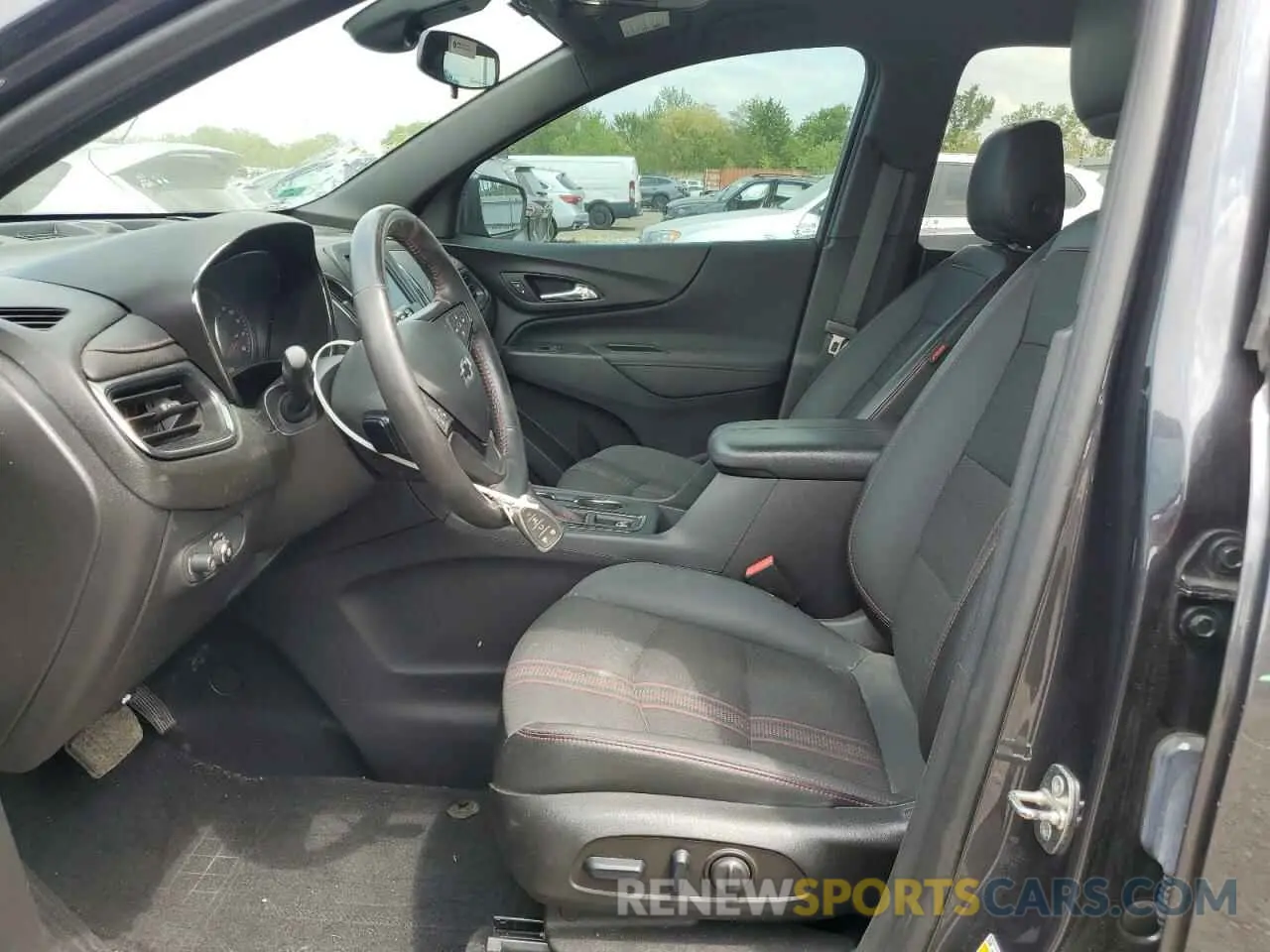 7 Photograph of a damaged car 3GNAXMEVXNS247478 CHEVROLET EQUINOX 2022