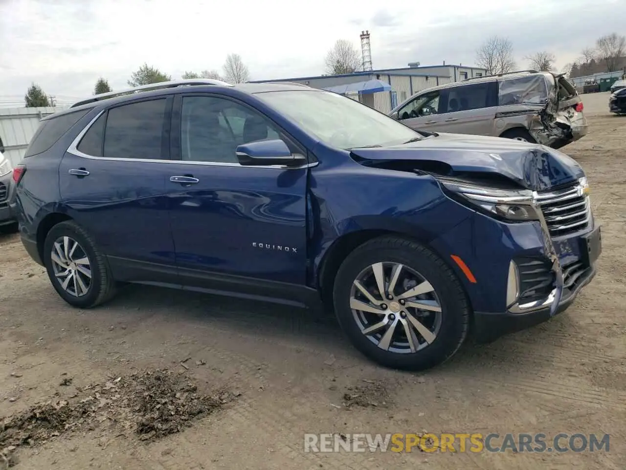 4 Photograph of a damaged car 3GNAXNEV6NS119874 CHEVROLET EQUINOX 2022
