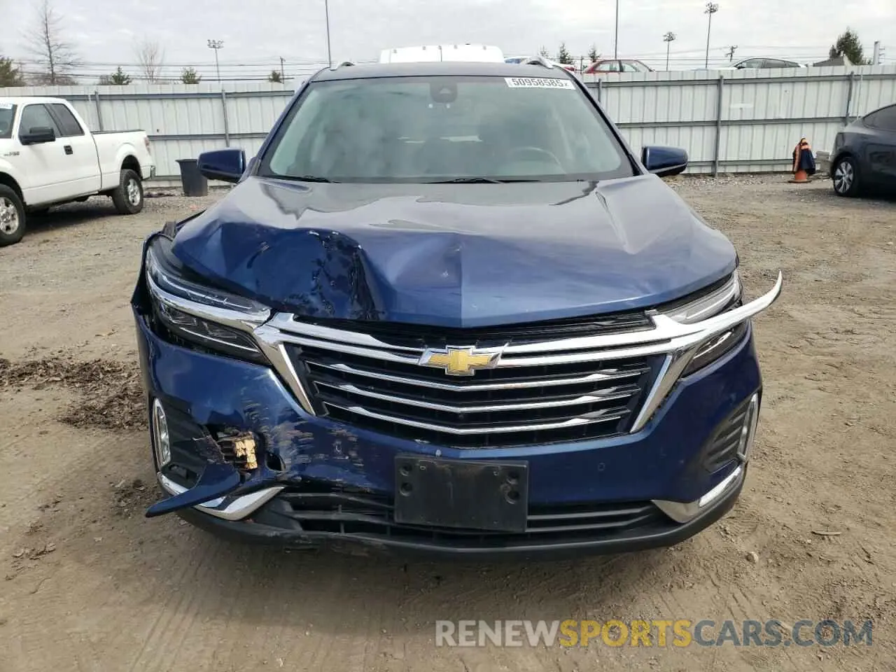 5 Photograph of a damaged car 3GNAXNEV6NS119874 CHEVROLET EQUINOX 2022