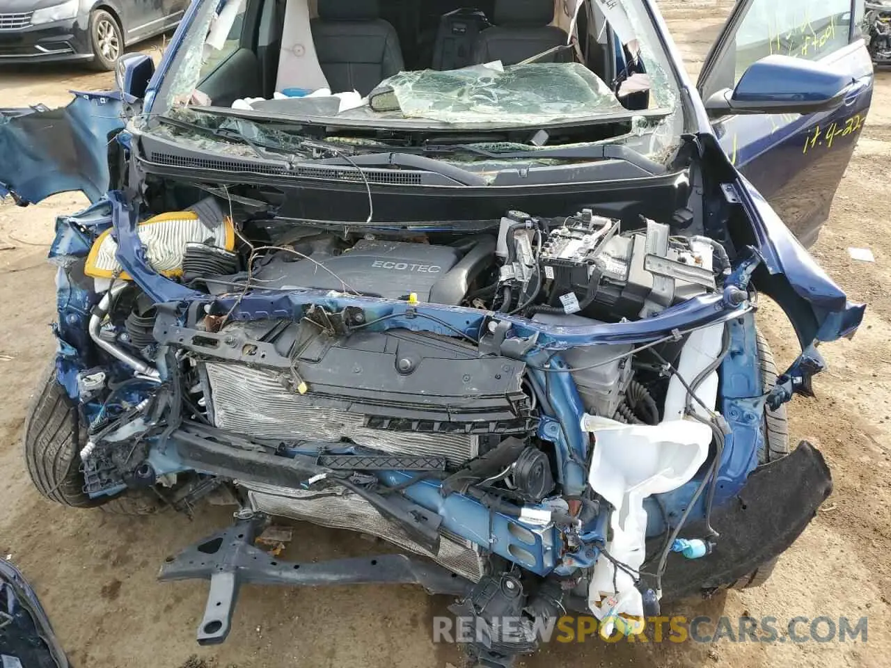 11 Photograph of a damaged car 3GNAXNEVXNS119859 CHEVROLET EQUINOX 2022