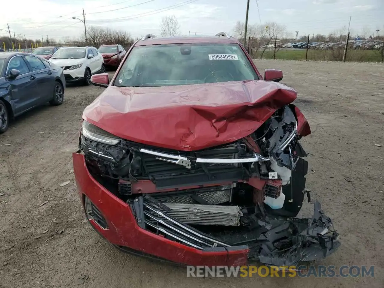 5 Photograph of a damaged car 3GNAXNEVXNS186302 CHEVROLET EQUINOX 2022