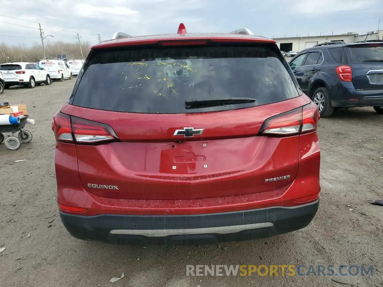 6 Photograph of a damaged car 3GNAXNEVXNS186302 CHEVROLET EQUINOX 2022