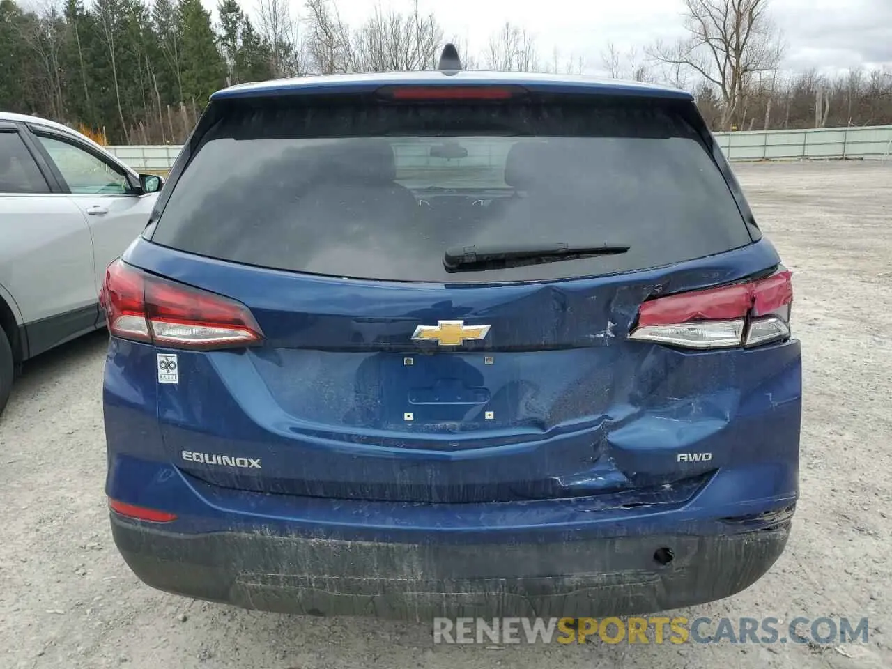 6 Фотография поврежденного автомобиля 3GNAXSEV0NS205101 CHEVROLET EQUINOX 2022