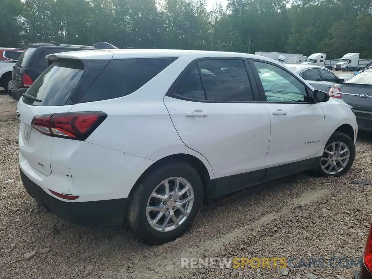 3 Фотография поврежденного автомобиля 3GNAXSEV0NS207690 CHEVROLET EQUINOX 2022
