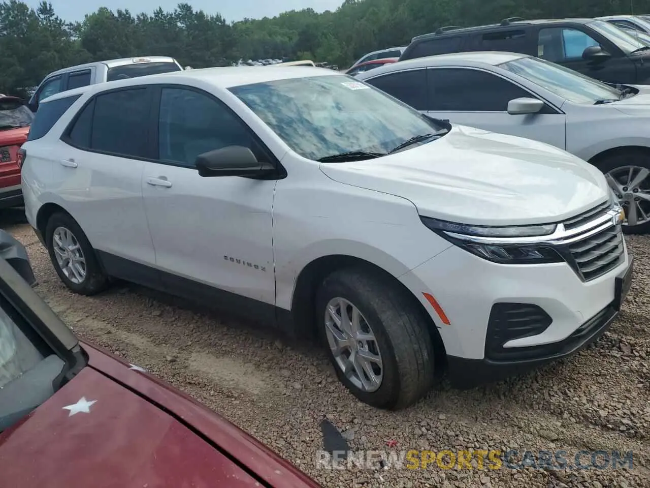 4 Фотография поврежденного автомобиля 3GNAXSEV0NS207690 CHEVROLET EQUINOX 2022