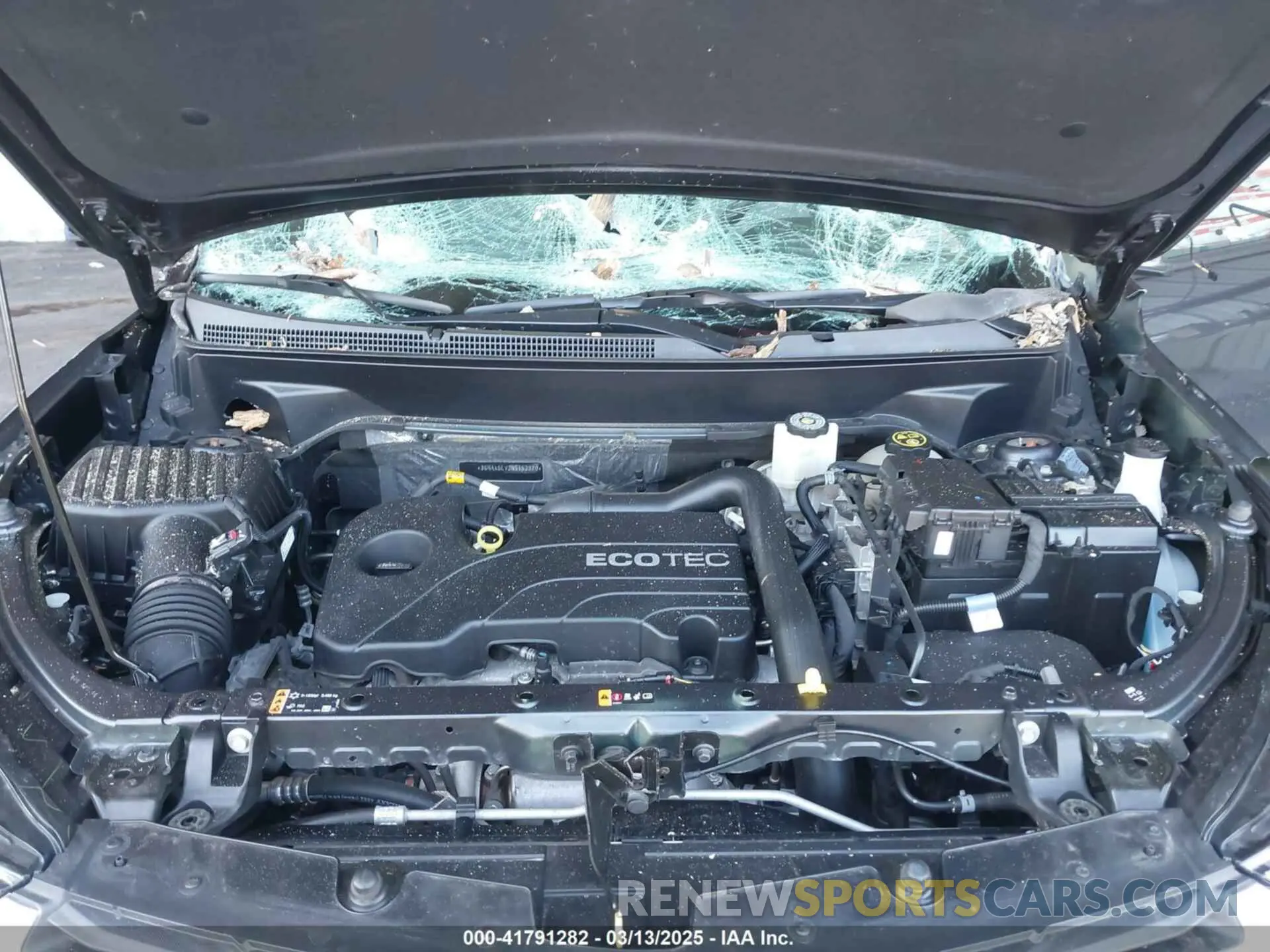 10 Photograph of a damaged car 3GNAXSEV2NS152370 CHEVROLET EQUINOX 2022