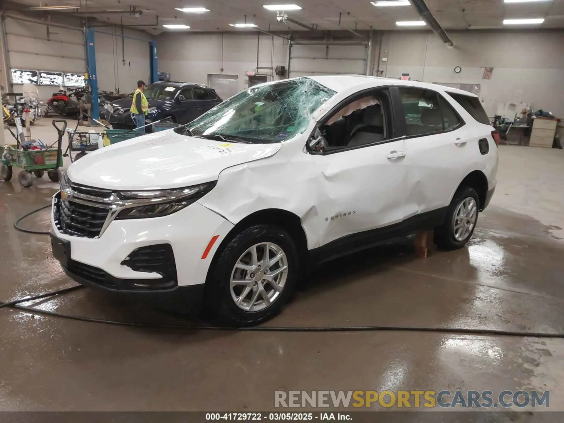 2 Photograph of a damaged car 3GNAXSEV3NS170280 CHEVROLET EQUINOX 2022