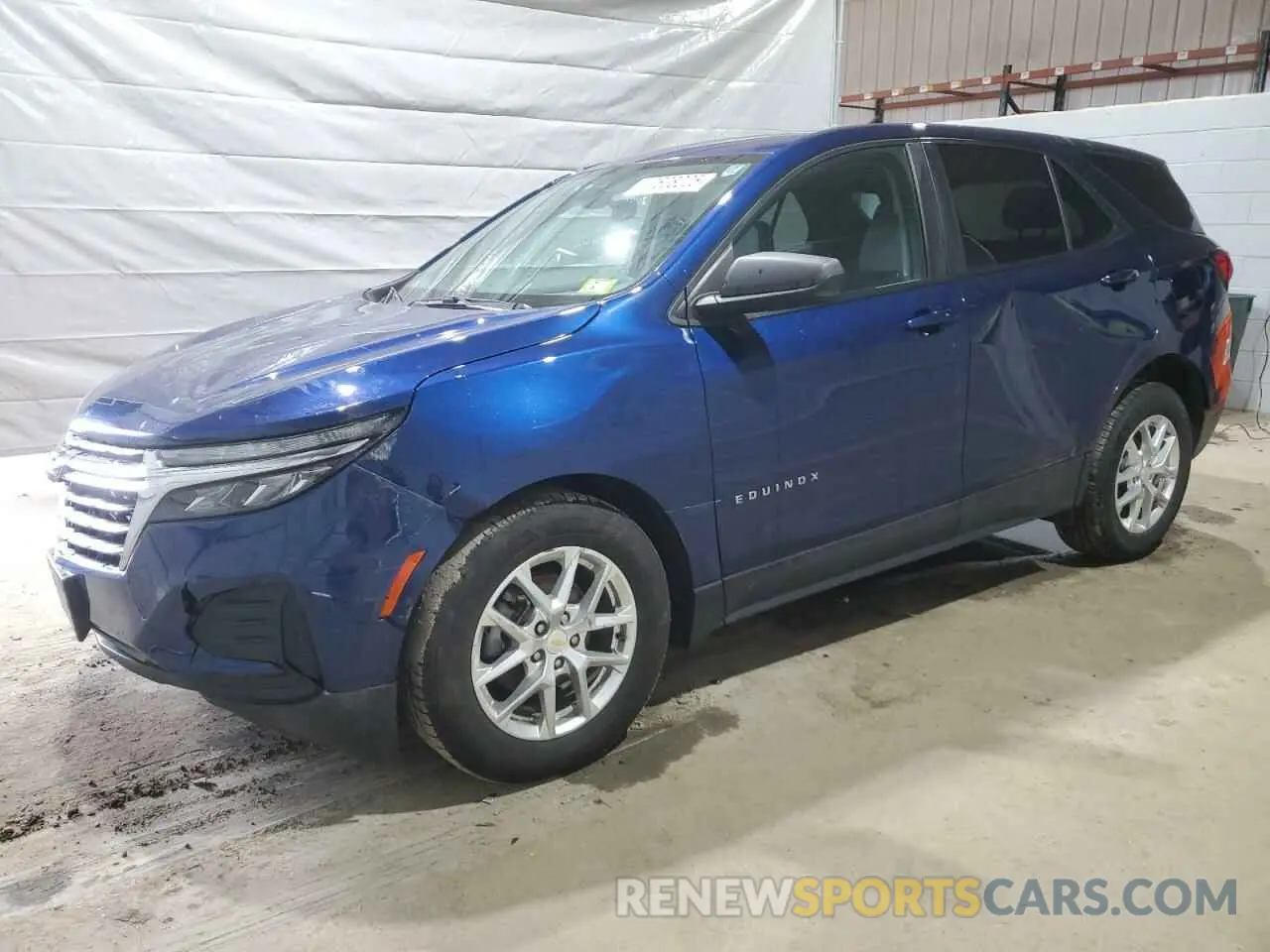 1 Photograph of a damaged car 3GNAXSEV9NS219045 CHEVROLET EQUINOX 2022