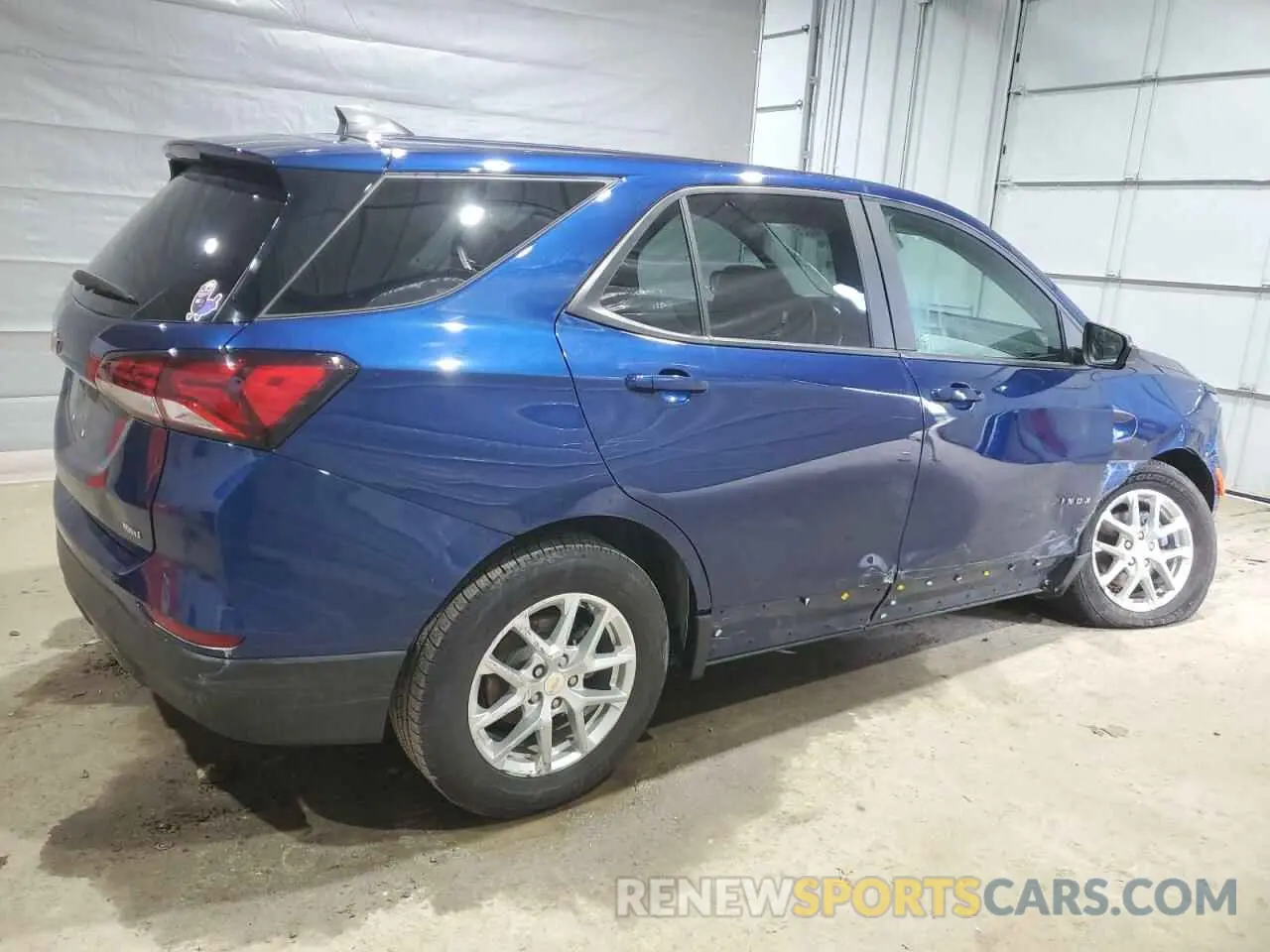 3 Photograph of a damaged car 3GNAXSEV9NS219045 CHEVROLET EQUINOX 2022