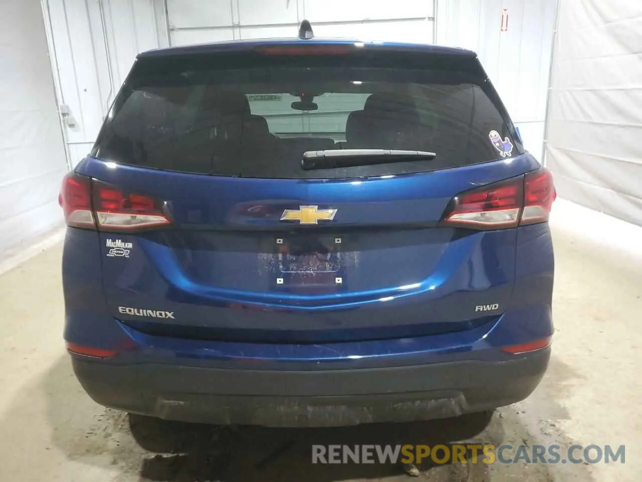 6 Photograph of a damaged car 3GNAXSEV9NS219045 CHEVROLET EQUINOX 2022
