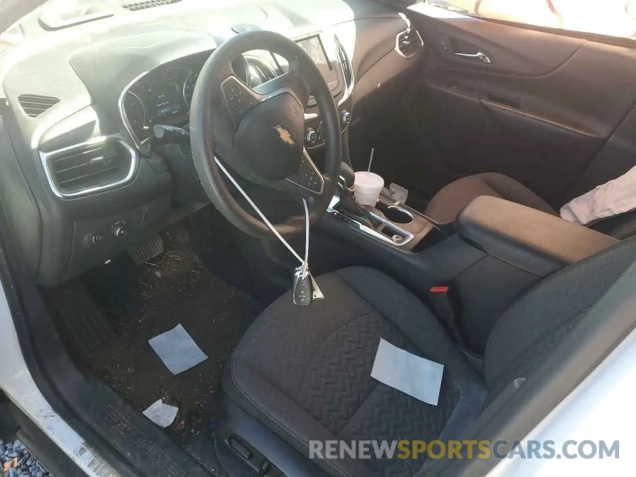 8 Photograph of a damaged car 3GNAXTEV0NL135275 CHEVROLET EQUINOX 2022