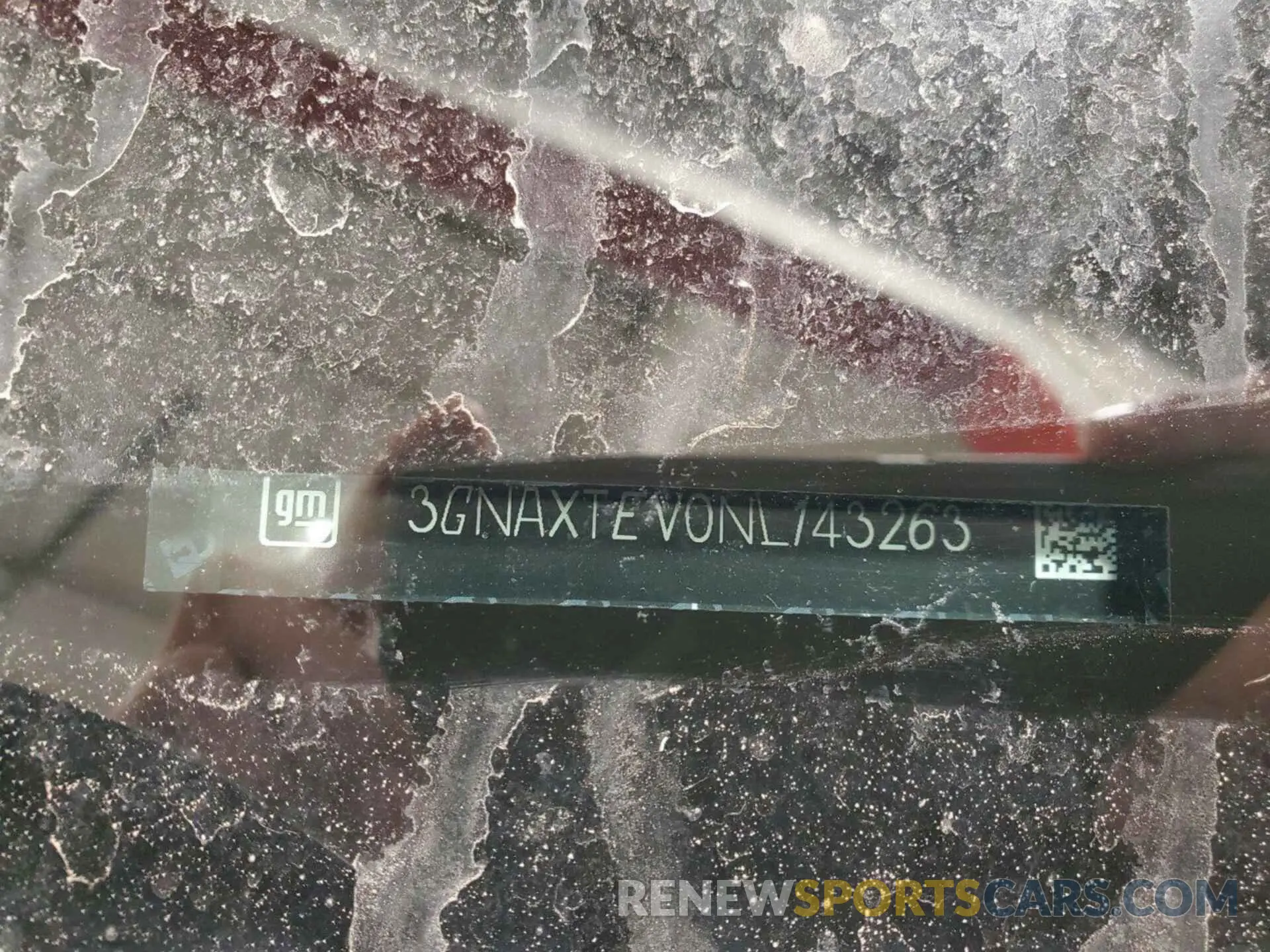 2 Photograph of a damaged car 3GNAXTEV0NL143263 CHEVROLET EQUINOX 2022