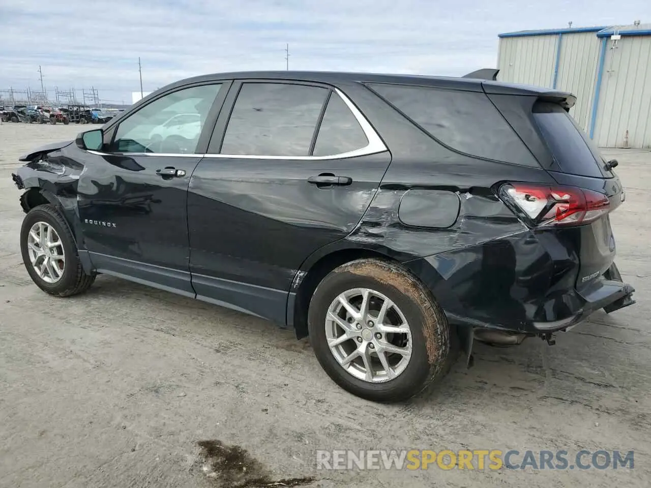 2 Photograph of a damaged car 3GNAXTEV0NL143473 CHEVROLET EQUINOX 2022
