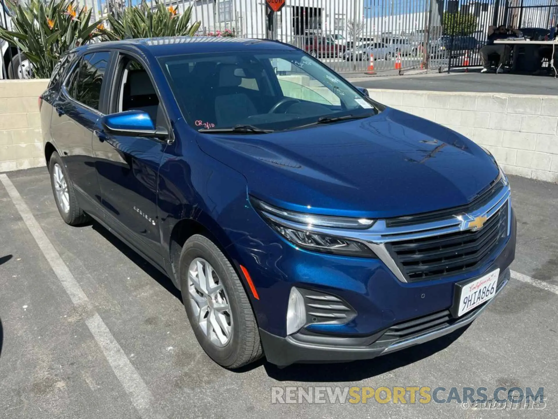 1 Фотография поврежденного автомобиля 3GNAXTEV0NS158349 CHEVROLET EQUINOX 2022
