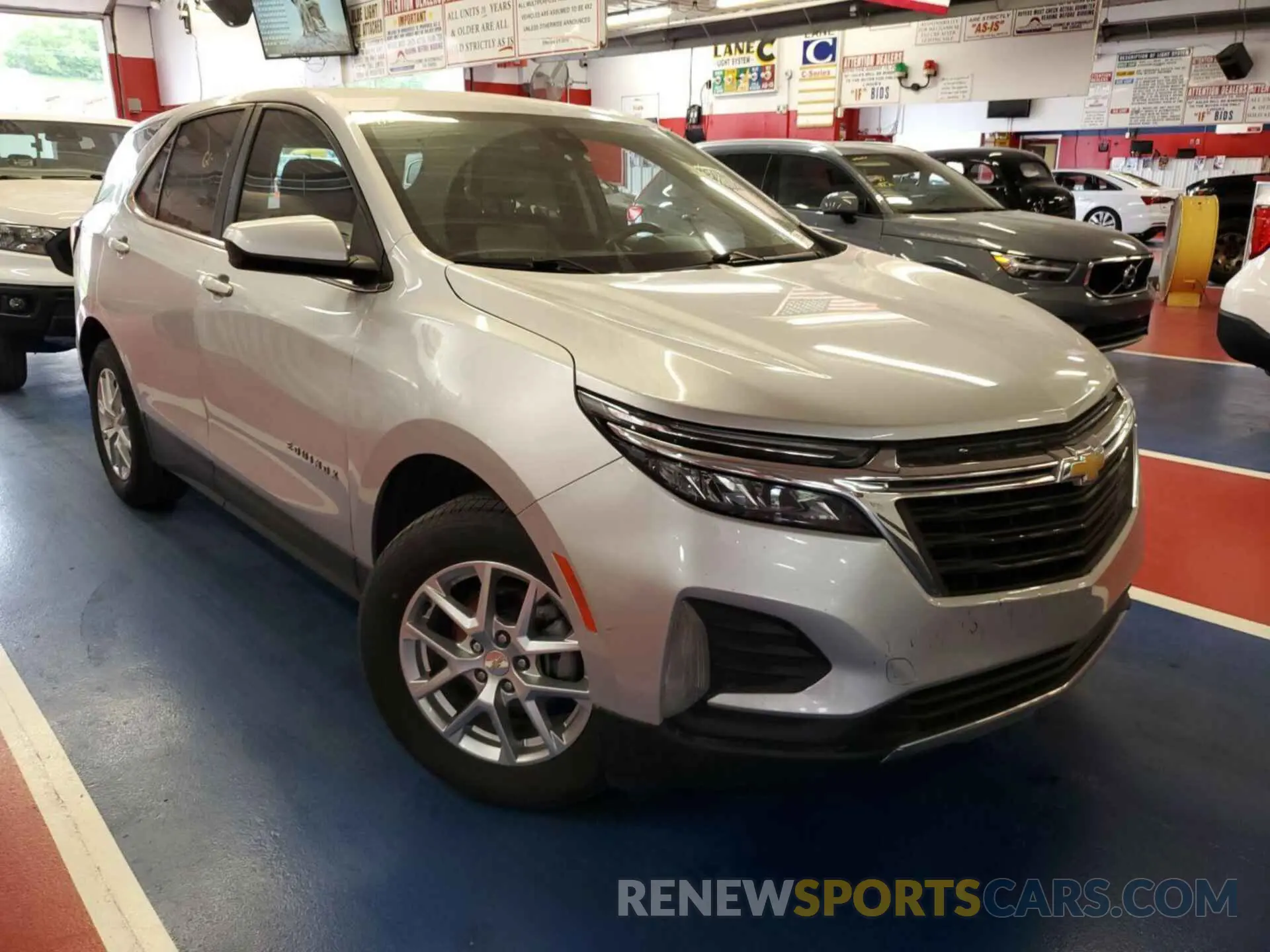 2 Фотография поврежденного автомобиля 3GNAXTEV9NS133711 CHEVROLET EQUINOX 2022