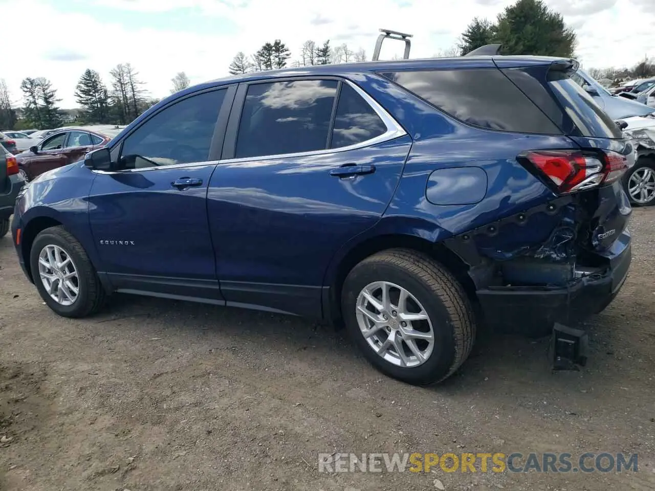 2 Фотография поврежденного автомобиля 3GNAXUEV0NL159601 CHEVROLET EQUINOX 2022