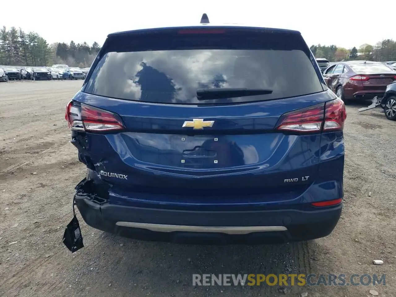 6 Фотография поврежденного автомобиля 3GNAXUEV0NL159601 CHEVROLET EQUINOX 2022