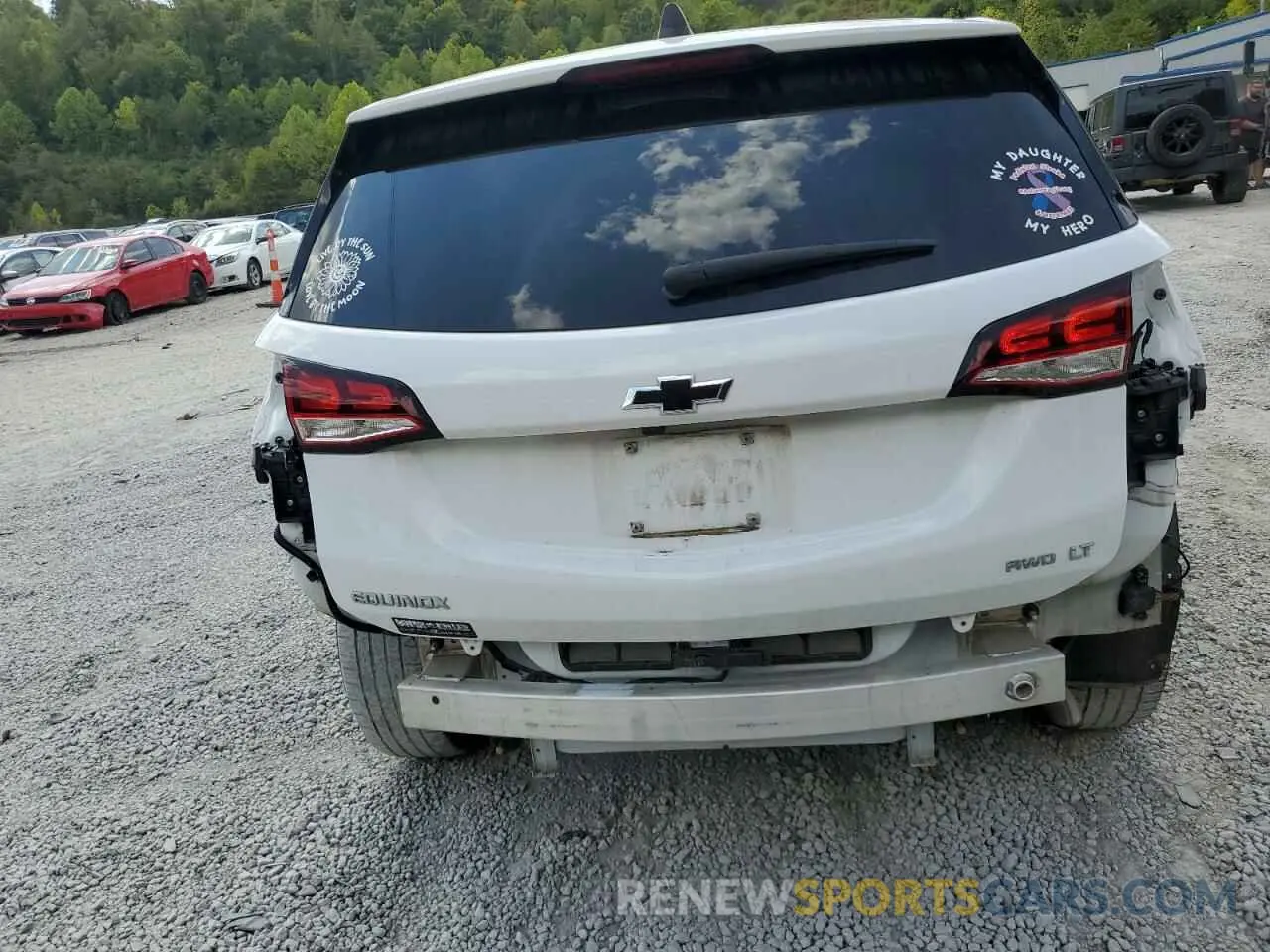 6 Photograph of a damaged car 3GNAXUEV0NL161588 CHEVROLET EQUINOX 2022