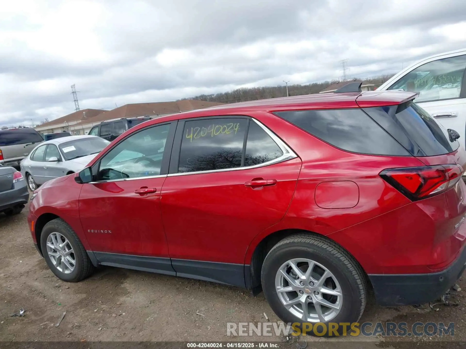 14 Фотография поврежденного автомобиля 3GNAXUEV0NL178536 CHEVROLET EQUINOX 2022