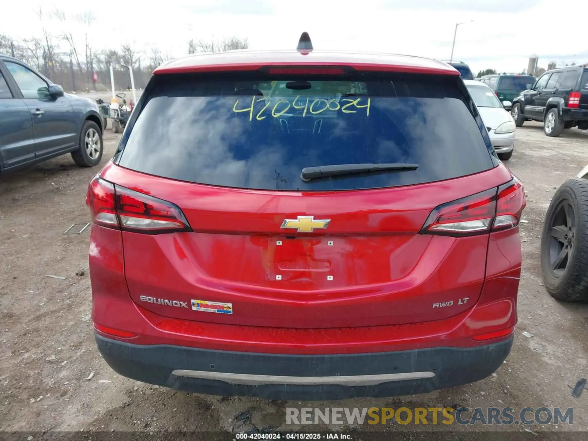 16 Фотография поврежденного автомобиля 3GNAXUEV0NL178536 CHEVROLET EQUINOX 2022